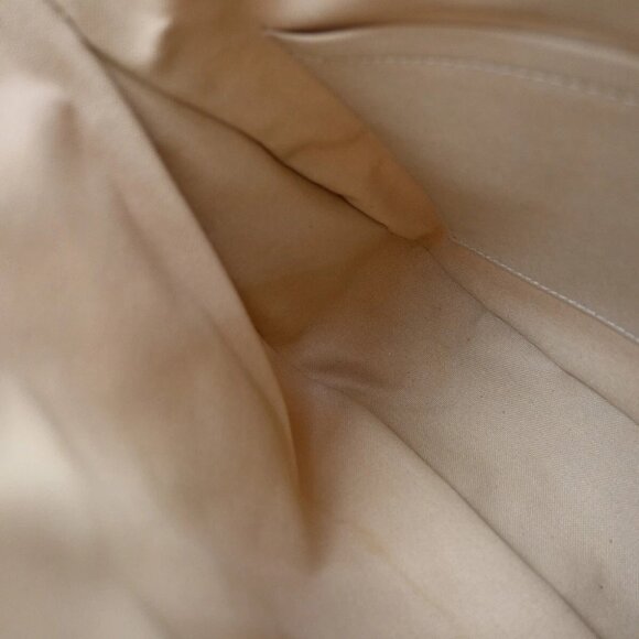 LOUIS VUITTON Siracusa PM Shoulder Bag Damier Azur Leather White - Picture 12 of 14